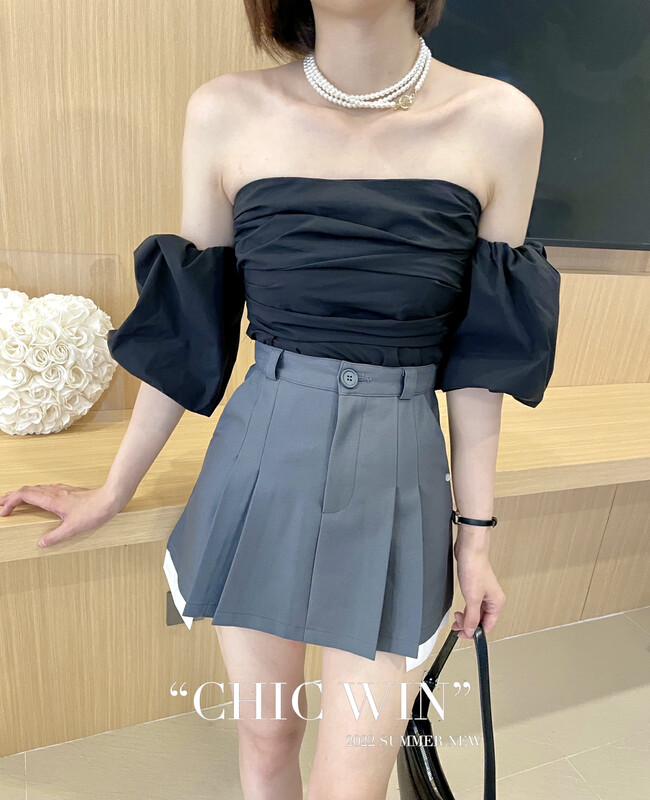 [chic win] Korean girls' versatile skirt 9033# CSX
