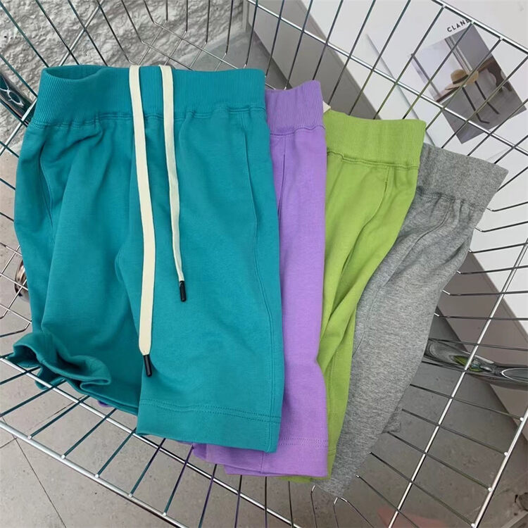 Original price 88.99! [t-platform] simple and versatile loose five point casual shorts ys1-2628# cqw