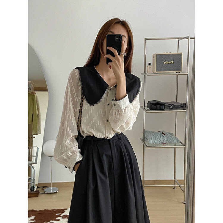 New year in early spring! [secondtime] fashionable and versatile comfortable shirt 3990# XJ