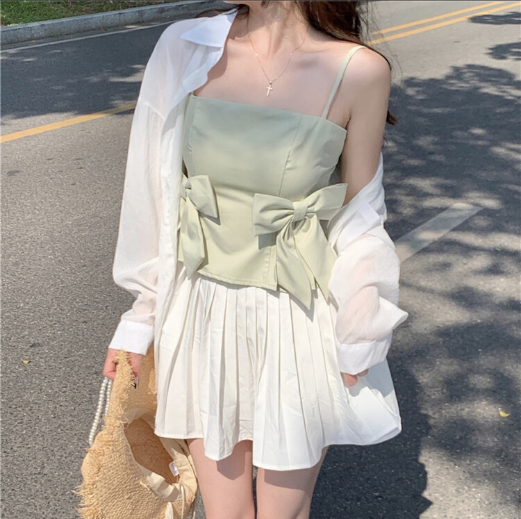 [millet +] chic candy bow vest / sling 031\wpl