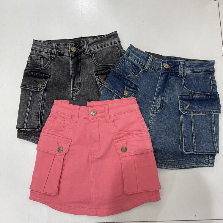 [good] skinny lady style denim skirt ys1-7919\jj