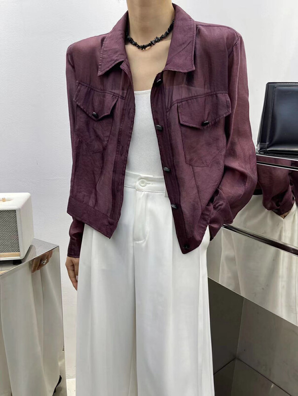 [Hepburn Hepburn] fashionable, simple, casual and versatile short coat 3868# Fhx
