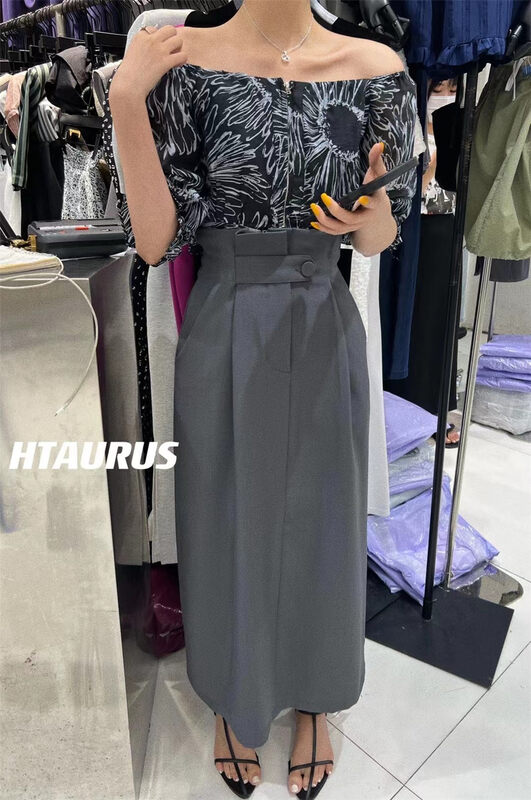 [htaurus] slim temperament suit skirt 8176\ozq