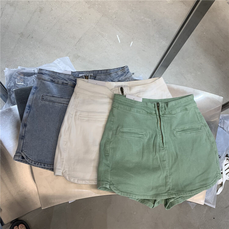 Original price 88.99! [aus] casual simple high waist slim denim skirt gg586 \lsw