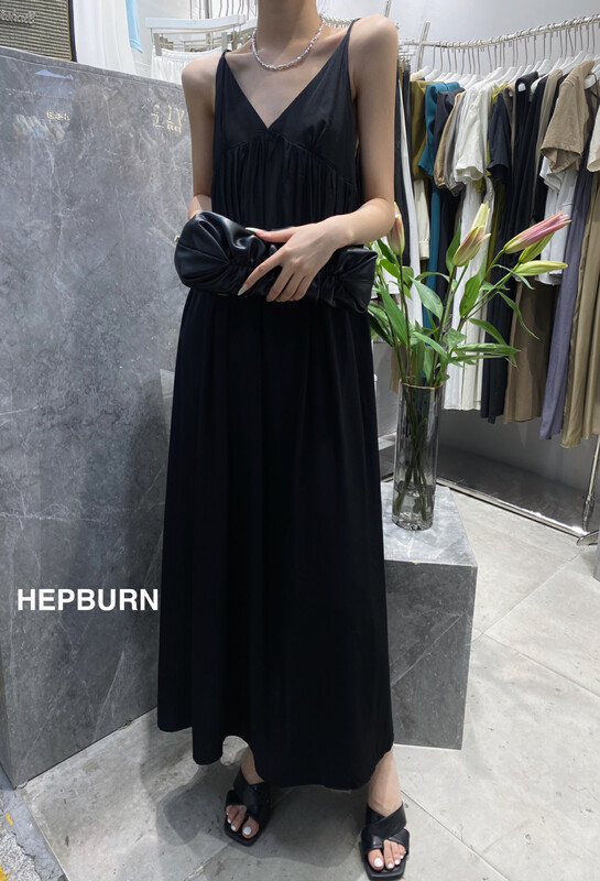 New in early summer! [Hepburn Hepburn] advanced sexy versatile dress 3668# L