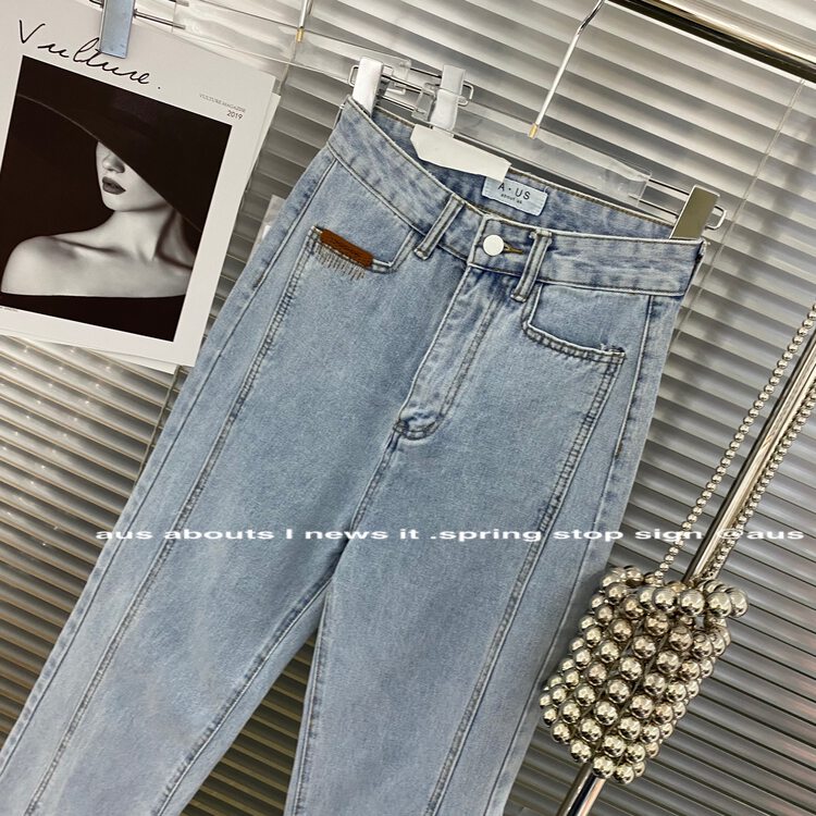 Original price 77.83! [aus] special split and versatile jeans 6123# LSW