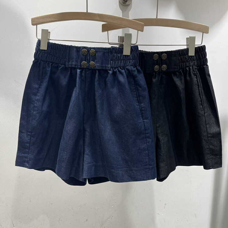 [Miss Korea] Korean simple and versatile denim shorts 3387# HBx