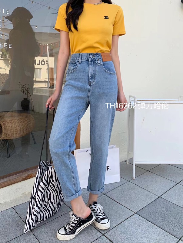 Original price 89.99! [T.H] Korean loose and versatile fashion jeans 162622\lsw