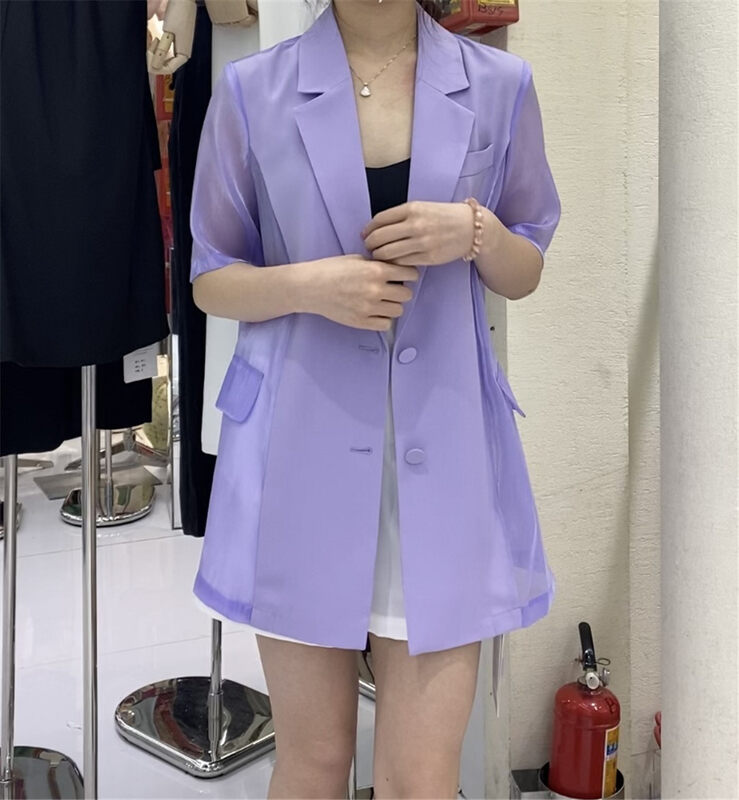 [Zixi Zixi] thin commuter style short sleeved suit 8928# XJ
