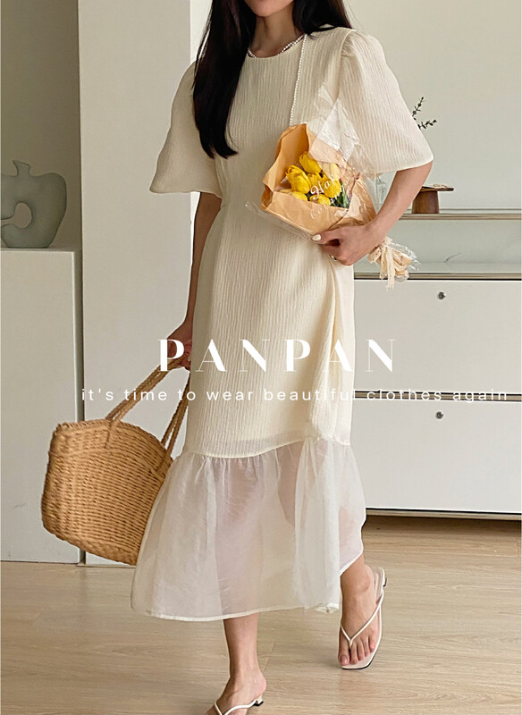 [Panpan] lady temperament gentle dress 3319# CSX