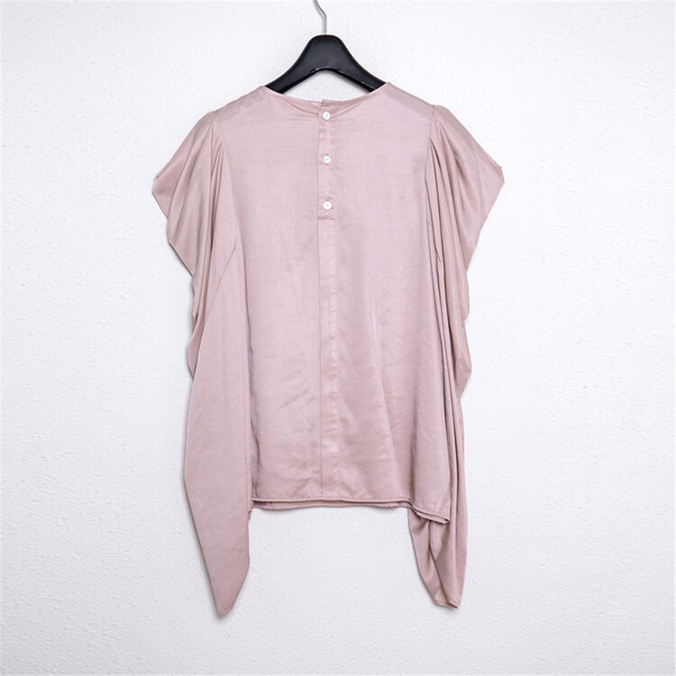 [Dazzi Daji] casual solid color versatile shirt l04# JJ