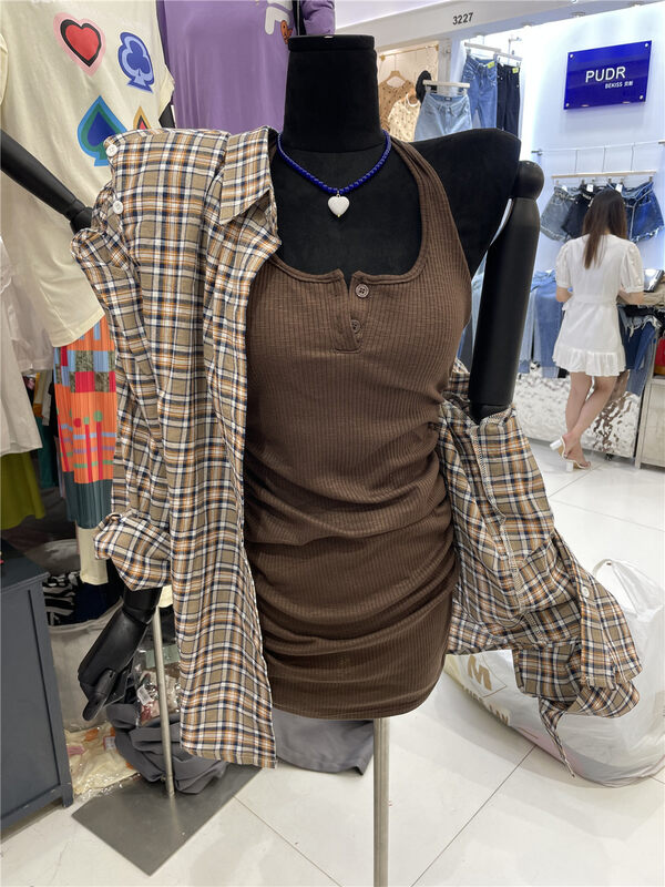 [goblin] neck hung red spice girl dress (only skirts) 9830# WPL