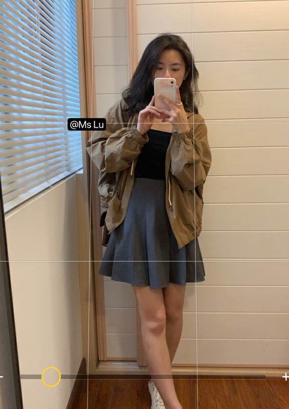New in early autumn! [Xiaolujia] Commuter all-match hooded cardigan short jacket 80735# WTT