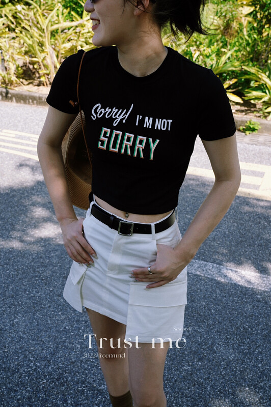 Original price 104.99! 【TRUSTME】Korean all-match fashion tooling skirt (with belt) 68760