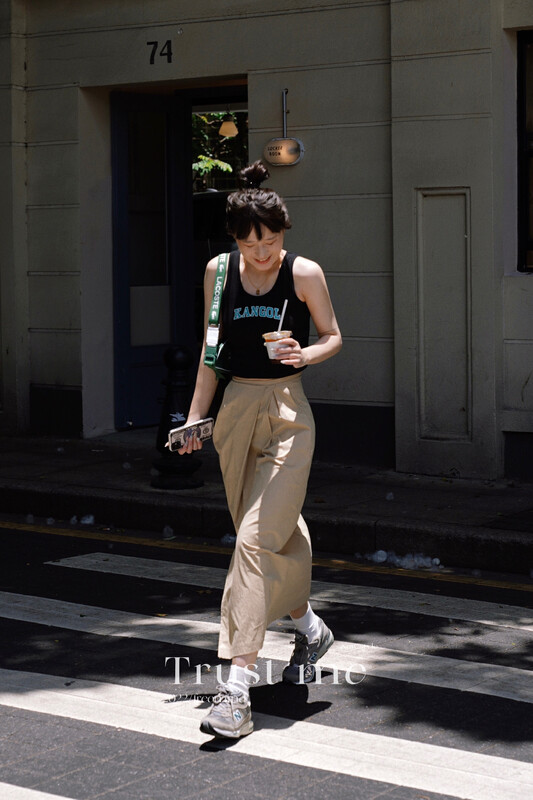 Original price 98.99! [TRUSTME] Simple Western style irregular slim skirt 68450