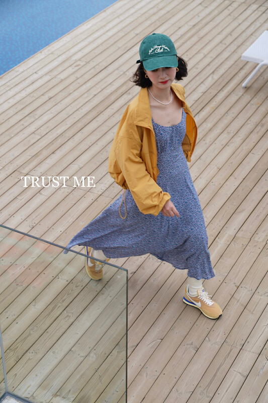 【TRUSTME】Sling Floral Lady Dress 67130