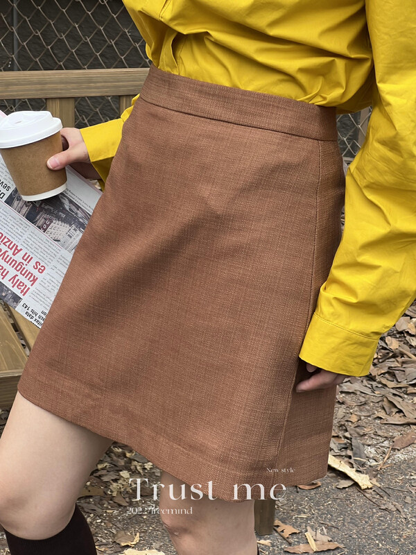 【TRUSTME】All-match hip skirt 40025# JHY