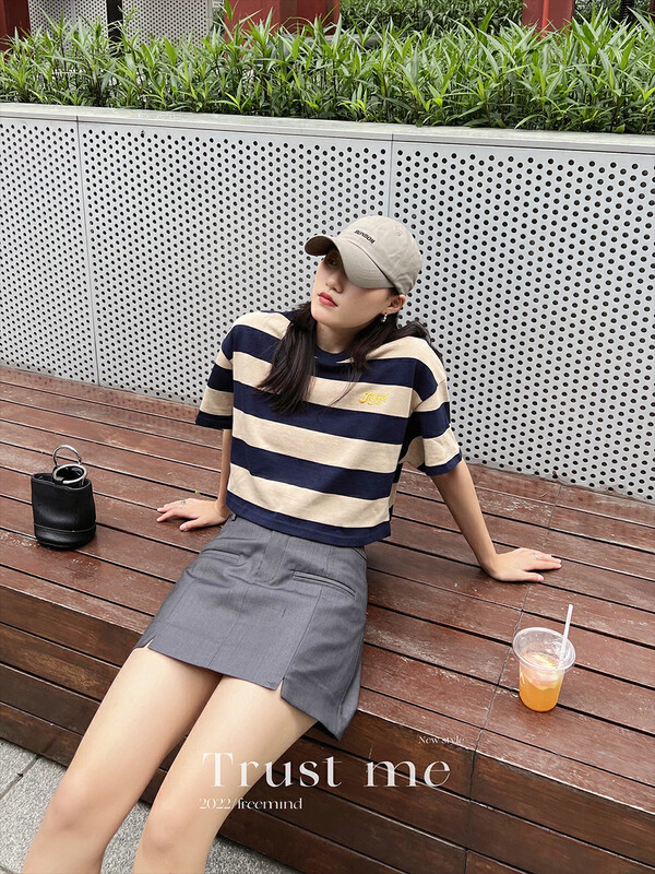 [TRUSTME] The front two small split hip skirts and skirts 69480