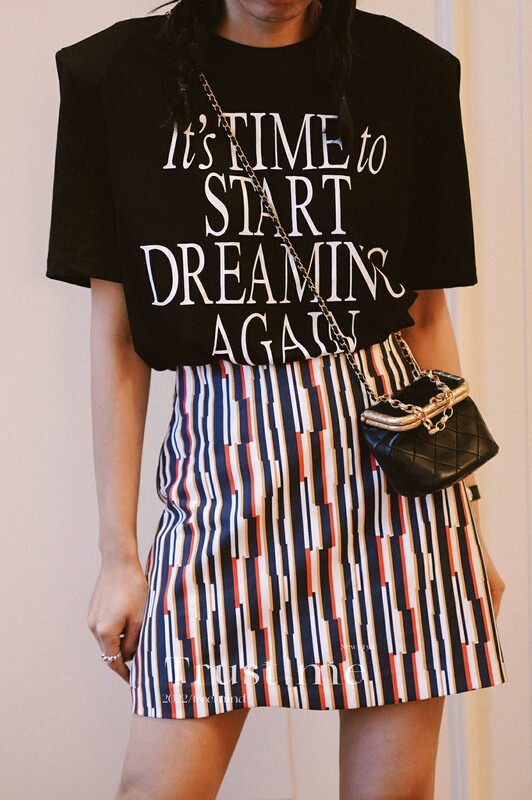 【TRUSTME】Fashion high waist slim skirt 68890