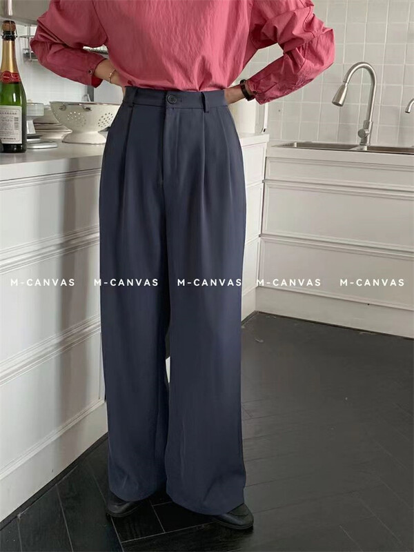 New in early autumn!【M-CANVAS】Korean straight-leg slimming all-match casual pants 8527# HYY