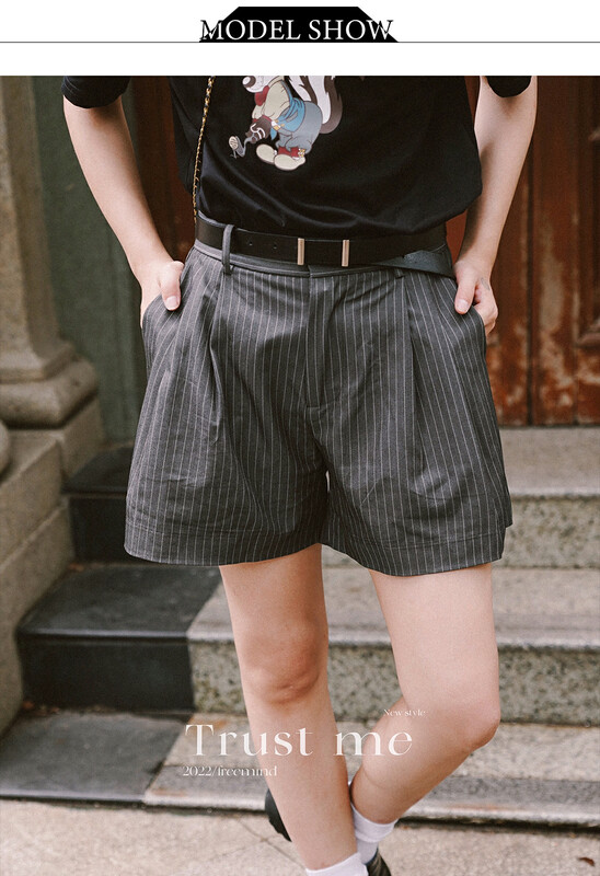 Original price 98.99! [TRUSTME] Striped casual shorts 69320
