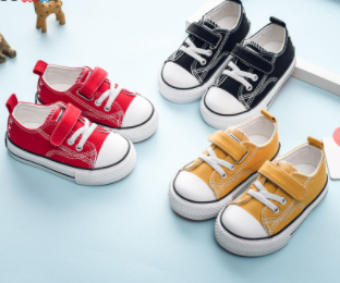 Children's shoes 2022 spring new baby skate shoes boys and girls soft bottom toddler shoes children's canvas shoes