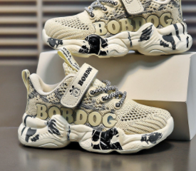 Boys shoes spring and autumn mesh breathable 2022 new children's sports shoes big children's soft bottom deodorant