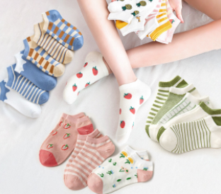 Socks female socks summer thin section female cute Japanese breathable boat socks female shallow mouth deodorant sweet socks ins tide
