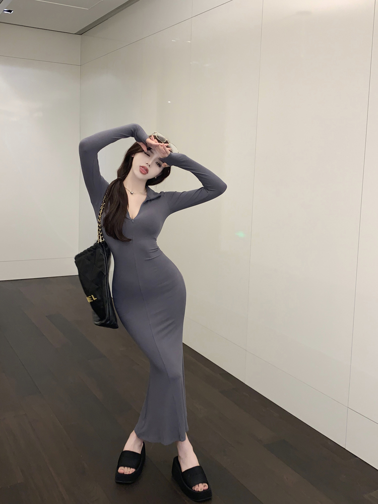 Real sale real price Mermaid legend early autumn Kardashian fishtail dress