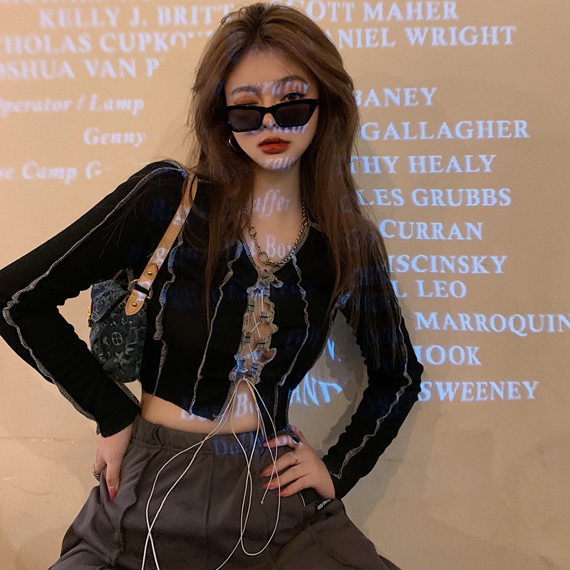 Official picture High elastic rib 90 polyester fiber 10 spandex Retro Hong Kong style 2022 autumn design