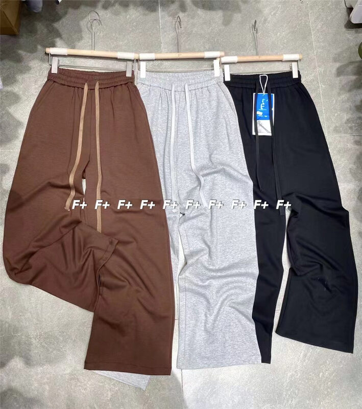 Autumn is new! [F] Korean loose elastic waist tie casual pants 1596# HBX