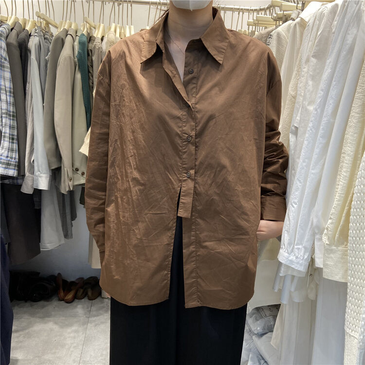 New in autumn!【WINNER】Single-breasted comfortable shirt 8875# L