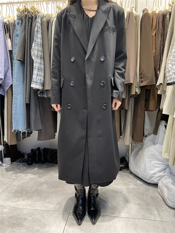 New in autumn!【WINNER】Double-breasted commuter simple suit 8872# L