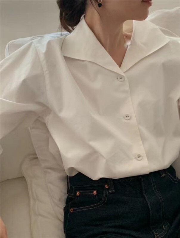 New in early autumn!【SELNE】Korean fashion loose shirt 4301# XYJ