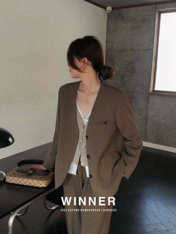 New in early autumn! [WINNER] Simple and comfortable commuter suit YS1-8850# LL