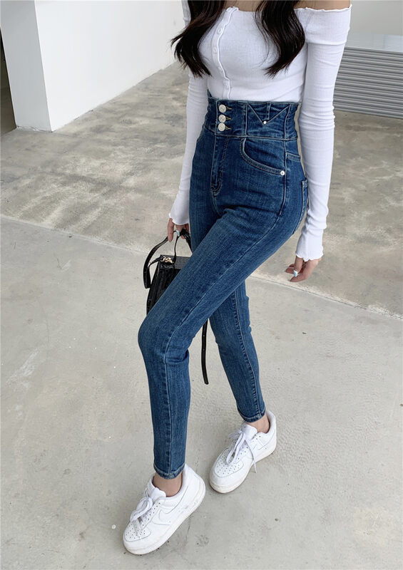 New in early autumn! [OKOY DENIM] Korean version of all-match niche jeans 1673# HYY