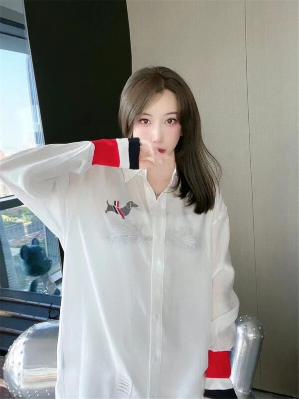 New in autumn! [Big C STUDIO] Korean long-sleeved button-up shirt 3039# PCZ