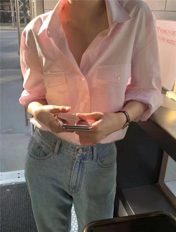 New in early autumn! [SELNE] Textured niche pocket shirt 9101# XYJ