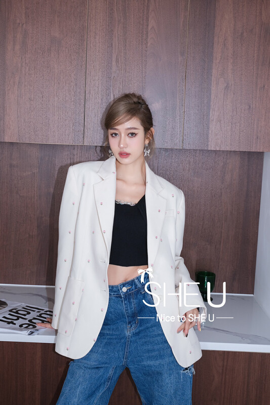 【SHE U】French embroidered suit 59086# JHY