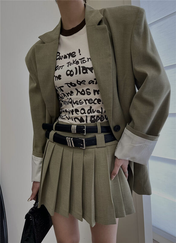 New in early autumn!【TOP CLOSET】One button loose suit for commuting 78001# OZQ