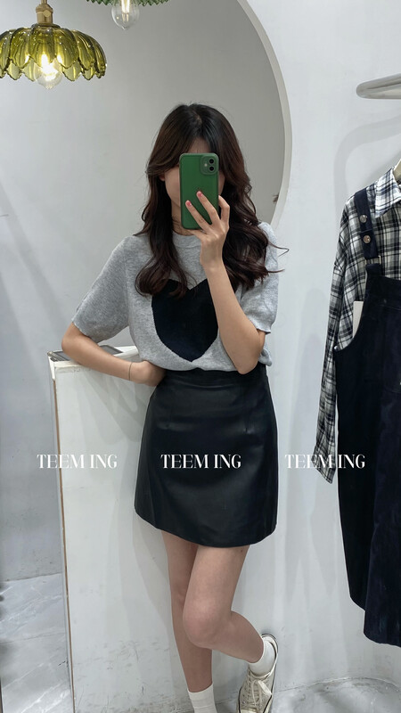 New in early autumn!【TEEM ING】Love Print Versatile Warm Sweater 22T571# HJY