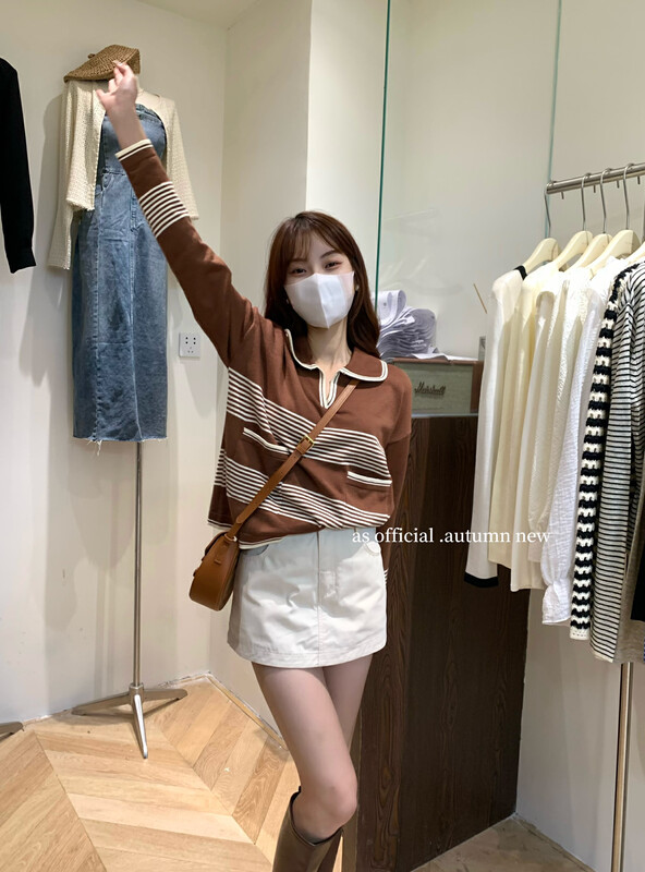 Autumn models are new! [AS] Pure desire hot girl style arc edge design culottes 3390# HJY