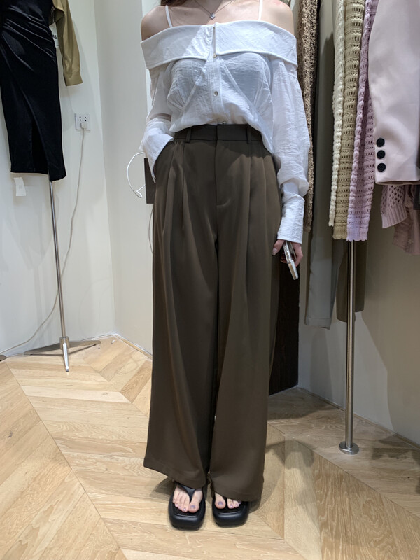 New in autumn! [AS] Versatile, slimming and mopping casual trousers 3388# HJY