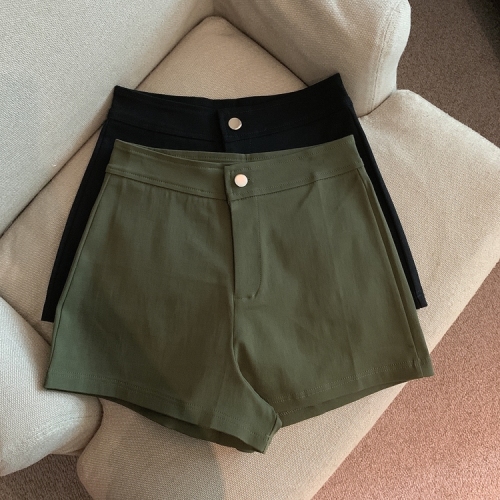 Real auction real price autumn and winter high waist overalls shorts