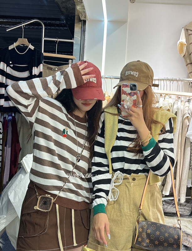 【MISS KOREA】Korean Crew Neck Bear Knitwear (Only Knitwear) 9556# HBX