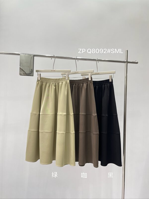 New in autumn!【Z.P STUDIOS】Korean all-match large swing skirt 8092# ZJY