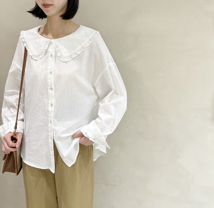 New in early autumn! [I LOOK] Japanese miscellaneous wind buttoned long-sleeved shirt QK12032# ZJY