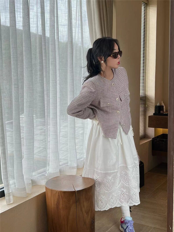 New in autumn! [7EVEN5IVE8IGHT] Xiaoxiang style short coat 2092# HJY