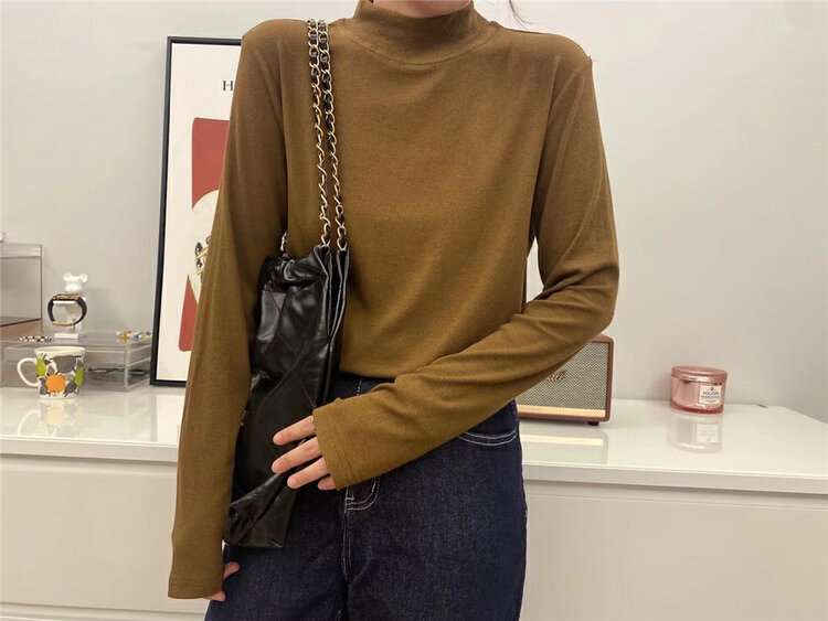 New in early autumn! [SELF] Thin and comfortable knitted sweater 7616# LSL