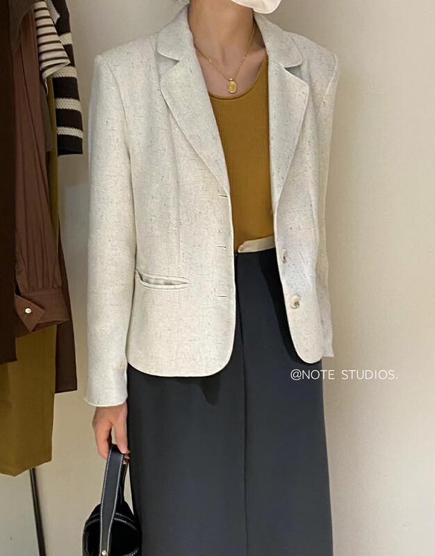 New in autumn! [NOTE] Retro high-end commuter suit 22688# HBX